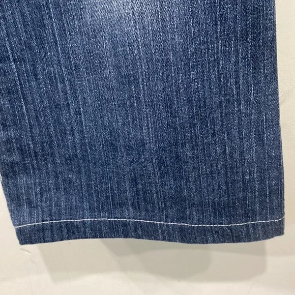 BKE Straight Leg Distressed Ripped Mid Rise Jeans 26 - Picture 9 of 15